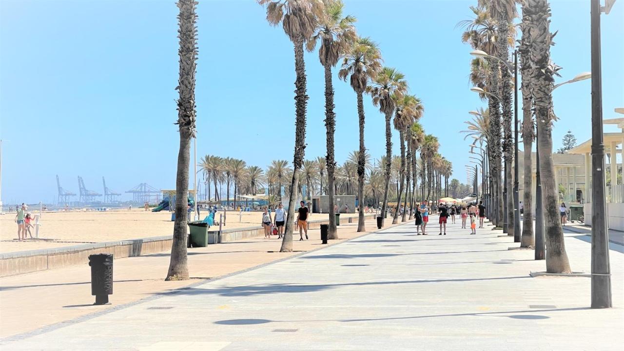 Beach Valencia Luxury B40-7 Apartament On Beach ภายนอก รูปภาพ